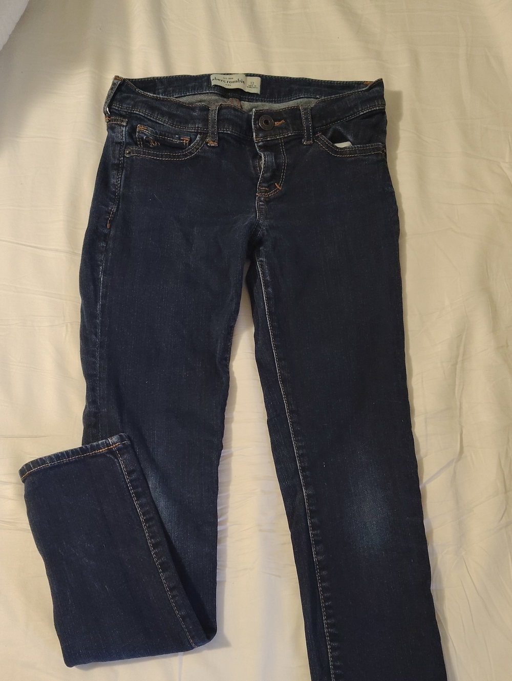 Abercrombie & Fitch Dark Indigo Skinny Jeans